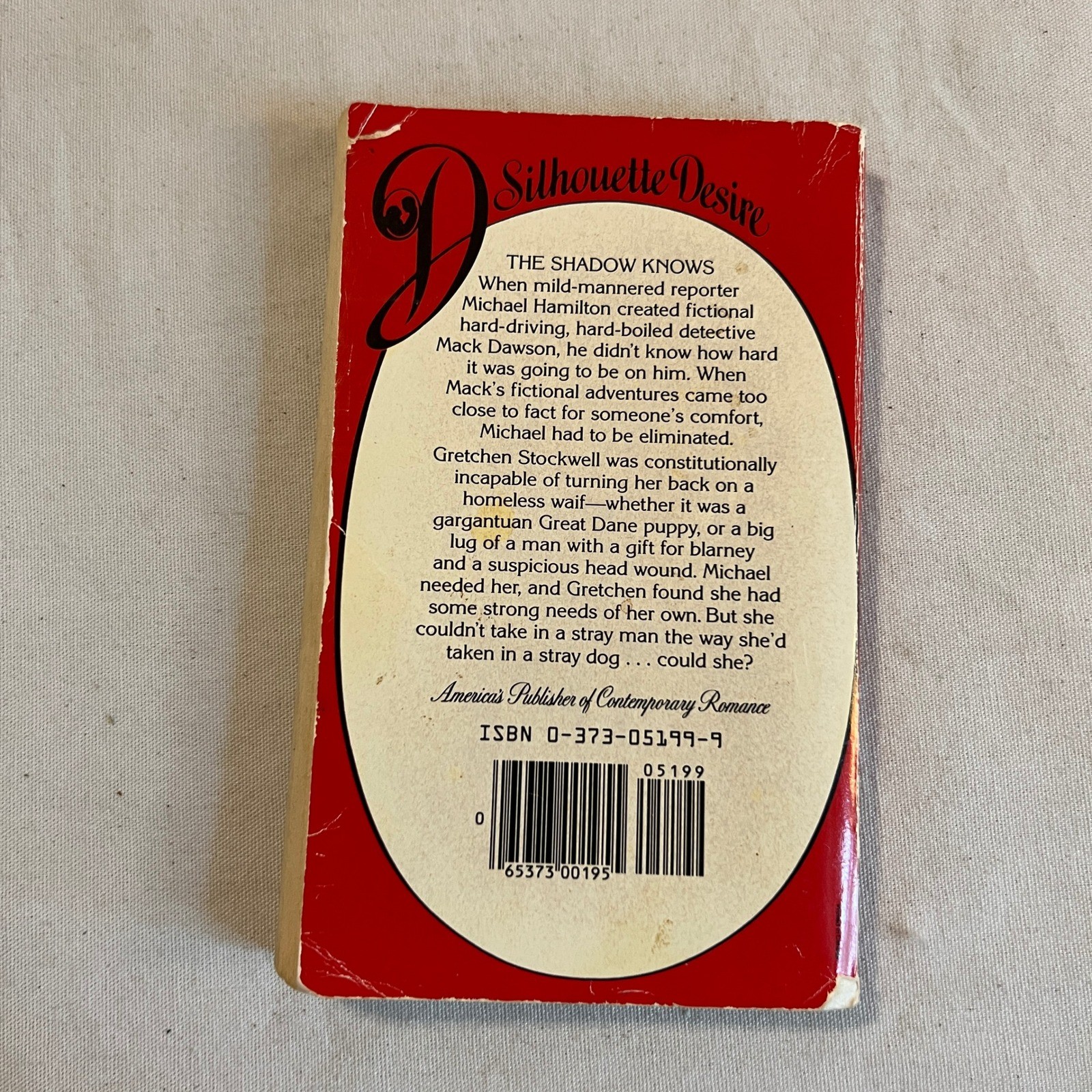 VTG 1985 Janet Joyce Out Of The Shadows Romance Paperback Book Silhouette Desire
