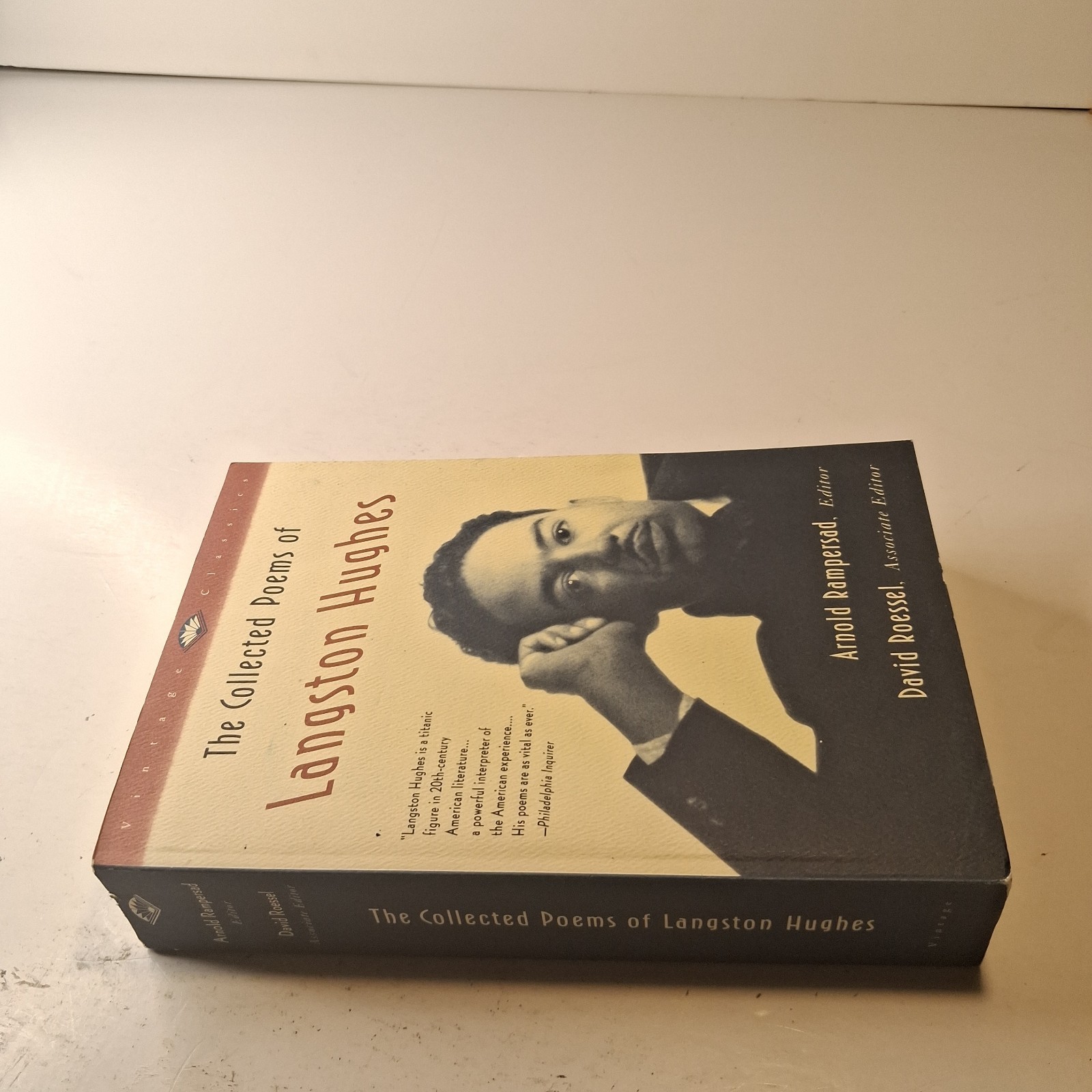 The Collected Poems of Langston Hughes (Vintage Classics, 1994) Hardcover SIGNED
