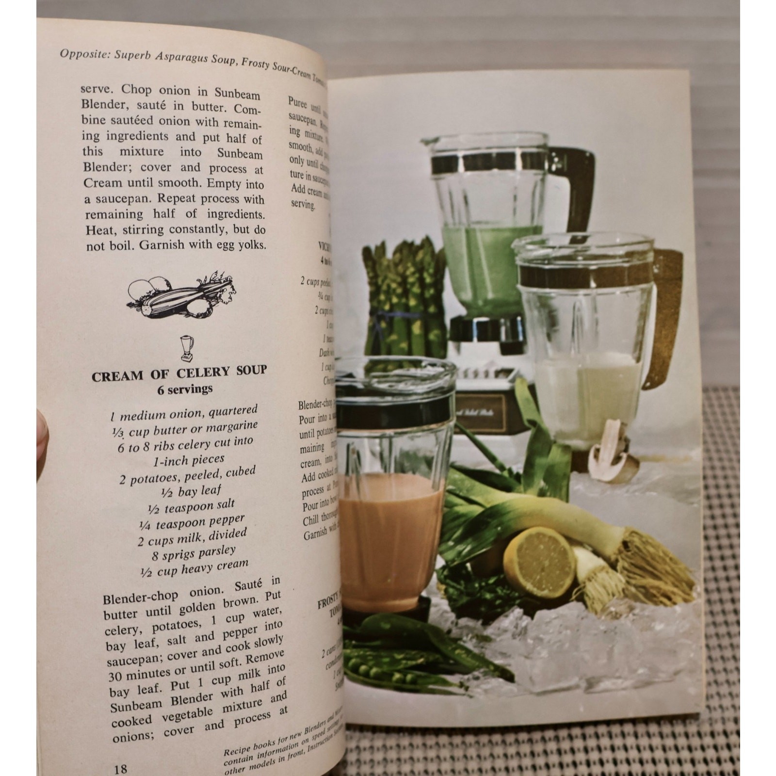 Vintage Sunbeam Portable Electric Cookery Cookbook Recipes 1970