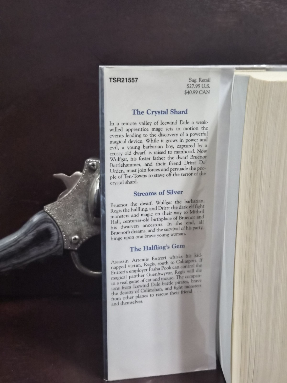 R.A. Salvatore Icewind Dale Trilogy 2000 1st 1st Signed Collector HCDJ LN WOTC