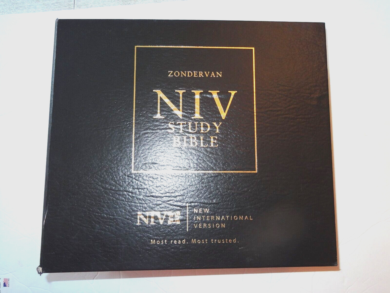 Loose Leaf Zondervan NIV Study Bible Fully Revised Hendrickson – Huge Bible