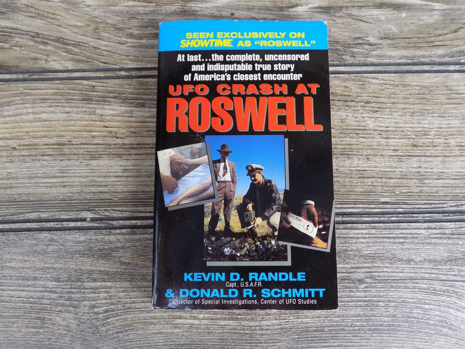 Lot Of Vintage UFO, Roswell, & Alien Abductions (Six Paperbacks & VHS)