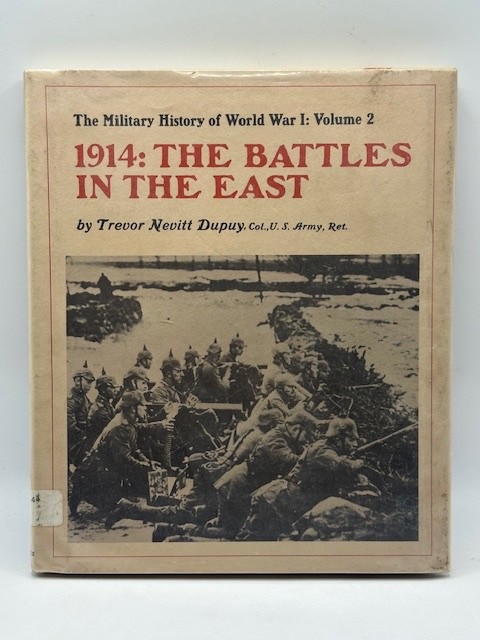 The Military History Of WW1 By Trevor Nevitt Dupuy Lot Of 8 (Ex-Library)