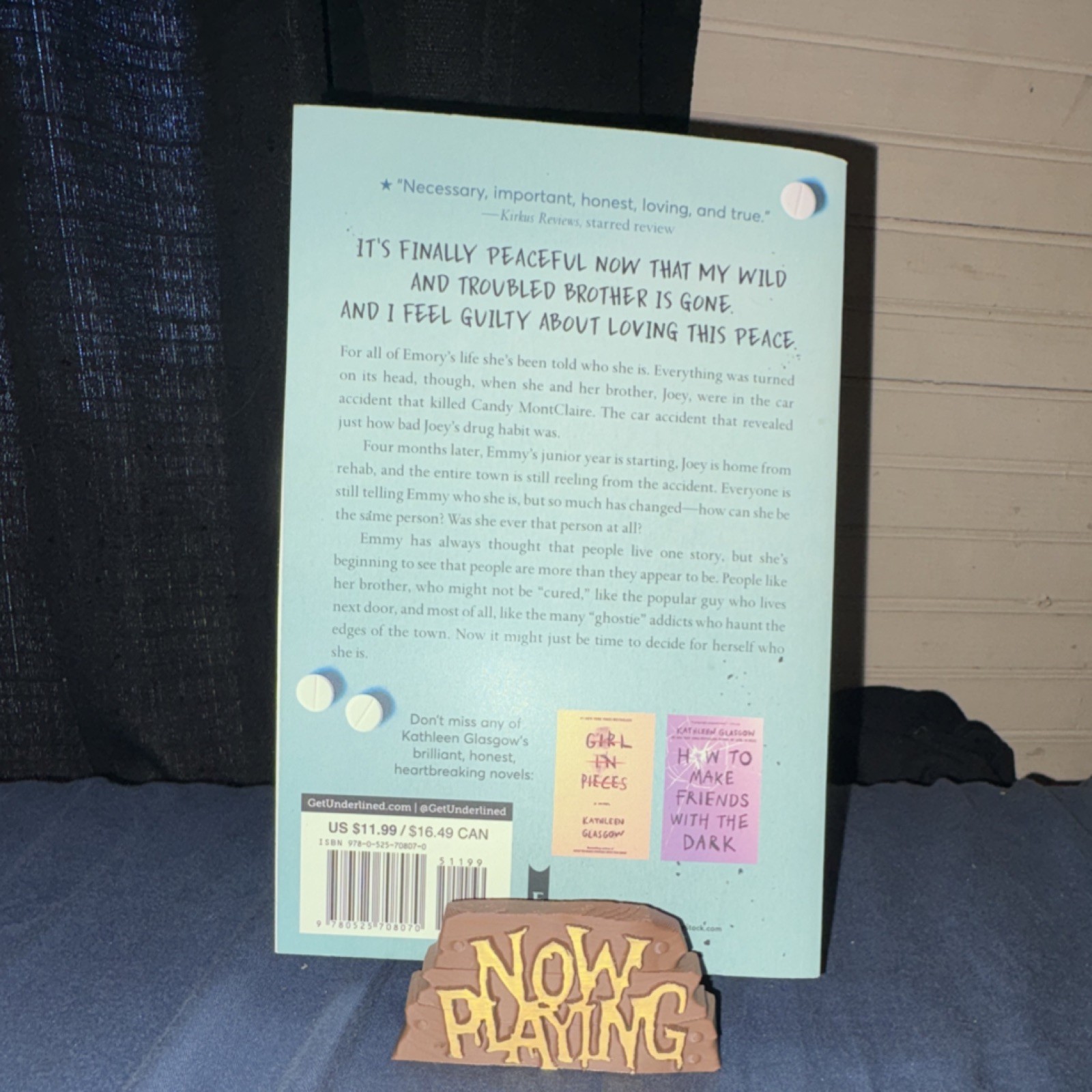 Kathleen Glasgow You’d Be Home Now Paperback Young Adult Fiction Family Novel