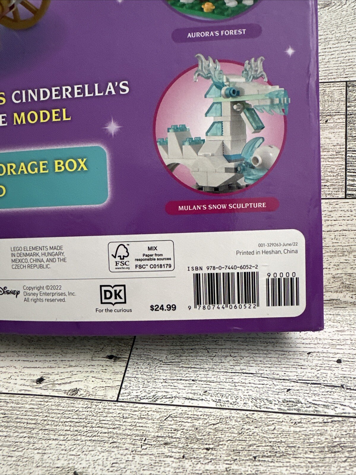Lego Disney Princess Build Your Own Adventure Book Lego Sealed 79 Pcs $24.99MSRP