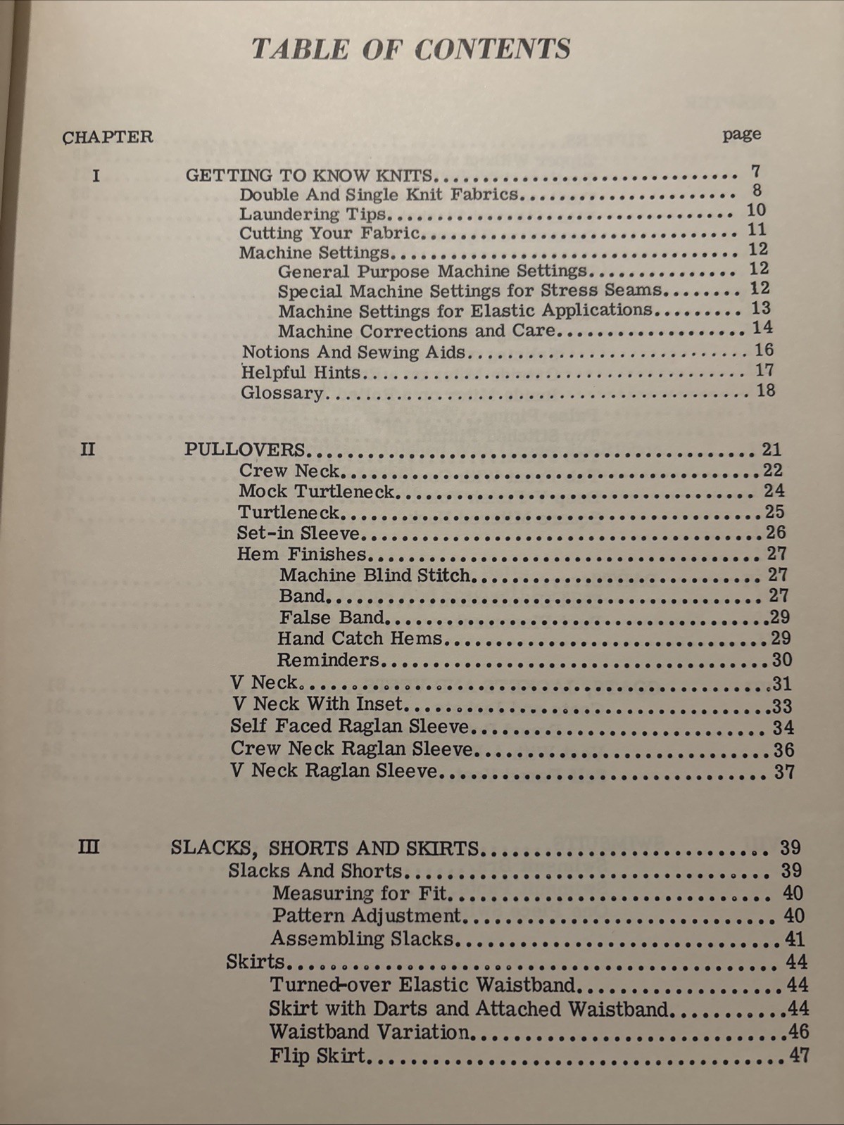 Sewing With Knits; Knit Know How by Ann Piazza & Joyce Benedict 112 pages 1971