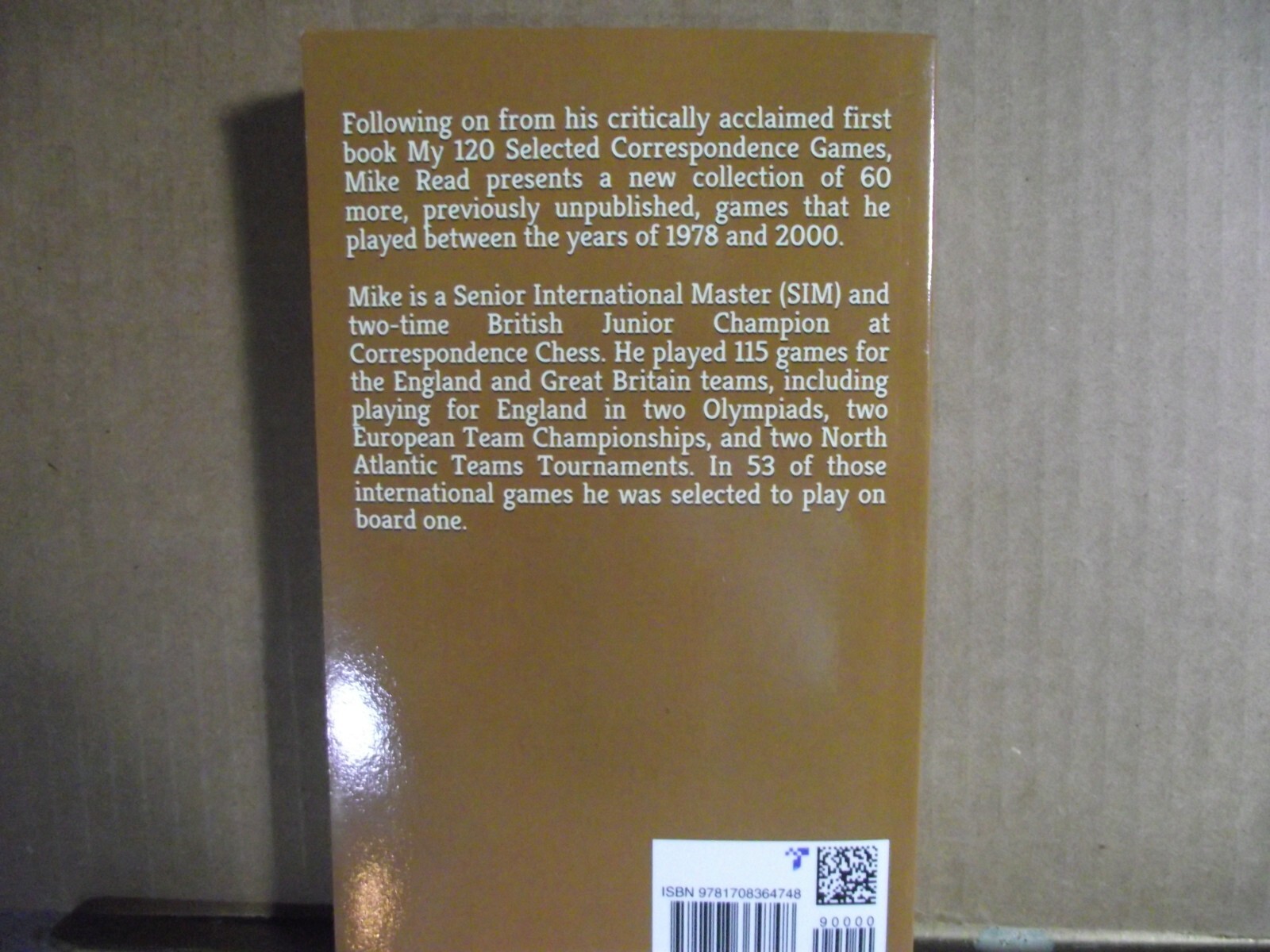 Triumph And Disaster: (a second games collection) by Read, SIM Mike Book The