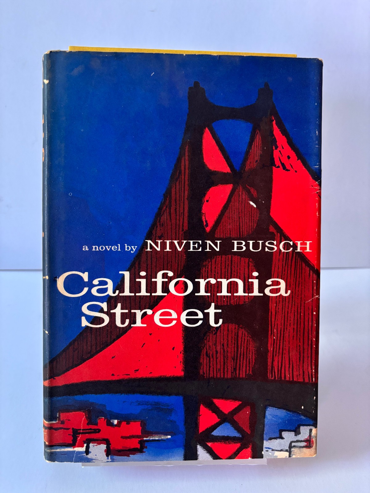Vintage Hardcover Novel Lot 5 Books 1950s-60s Dust Jackets Pearl Buck Niven Busc