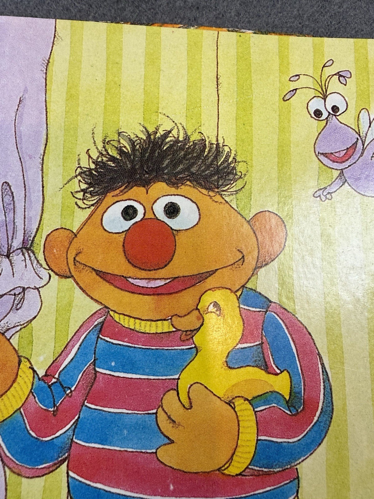 Vintage 1986 Sesame Street Who’s Hiding Golden Touch Feel Book