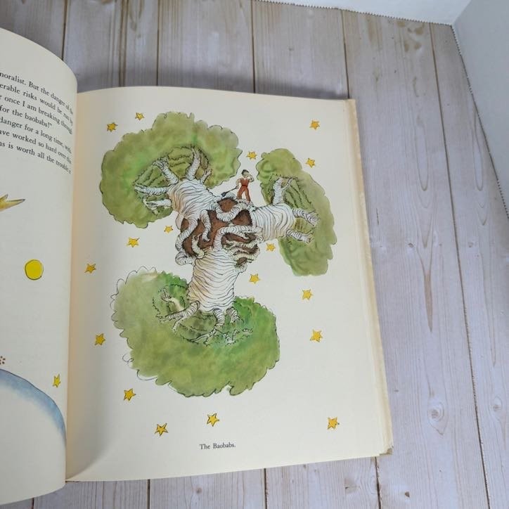 Vintage The Little Prince Antoine de Saint-Exupéry 1943 Illustrated Classic