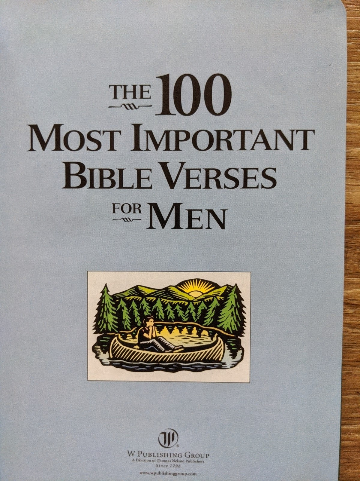 The 100 Most Important Bible Verses For Men Lot 2 CM2