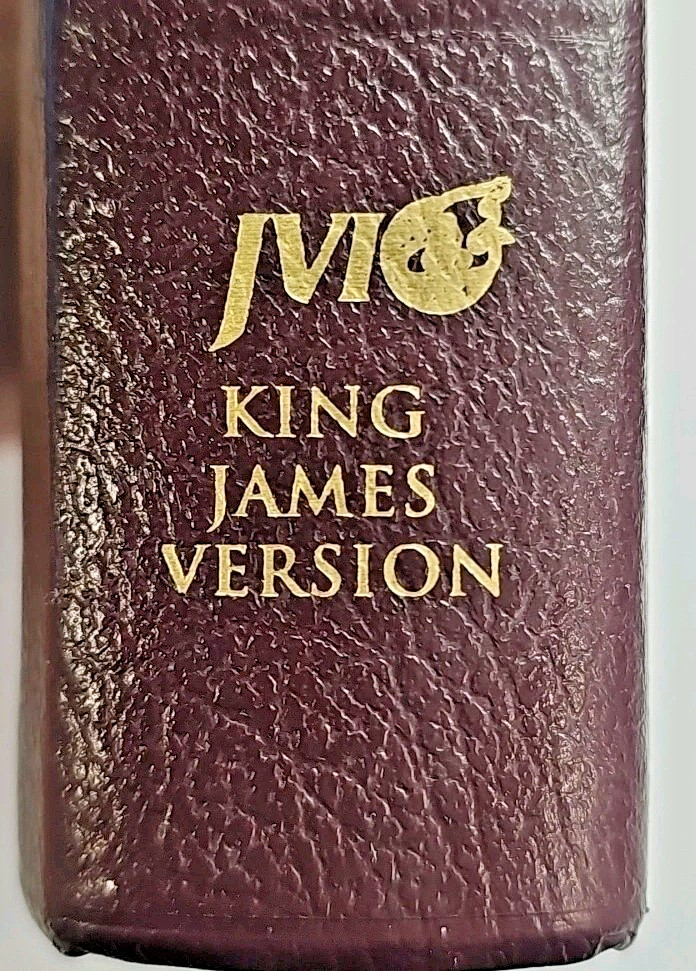 The Jack Van Impe Prophecy Bible KJV Red Letter Limited Edition Leather Bound