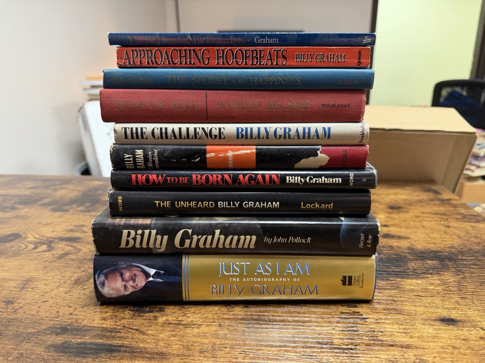 Newer/Vintage Billy & Ruth Graham Book Lot