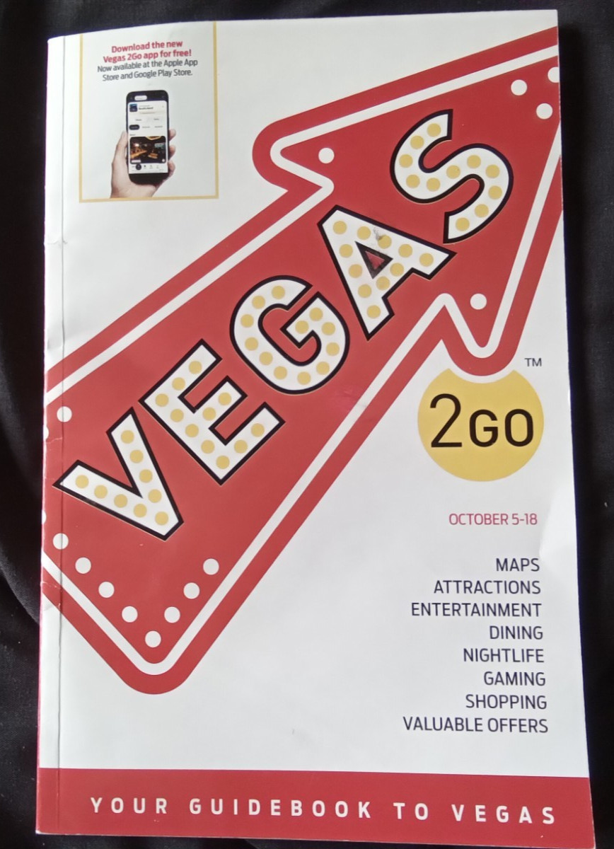LOT OF THREE LAS VEGAS GUIDES JANUARY 2025 AND APRIL 6, 2025 & OCTOBER 2025