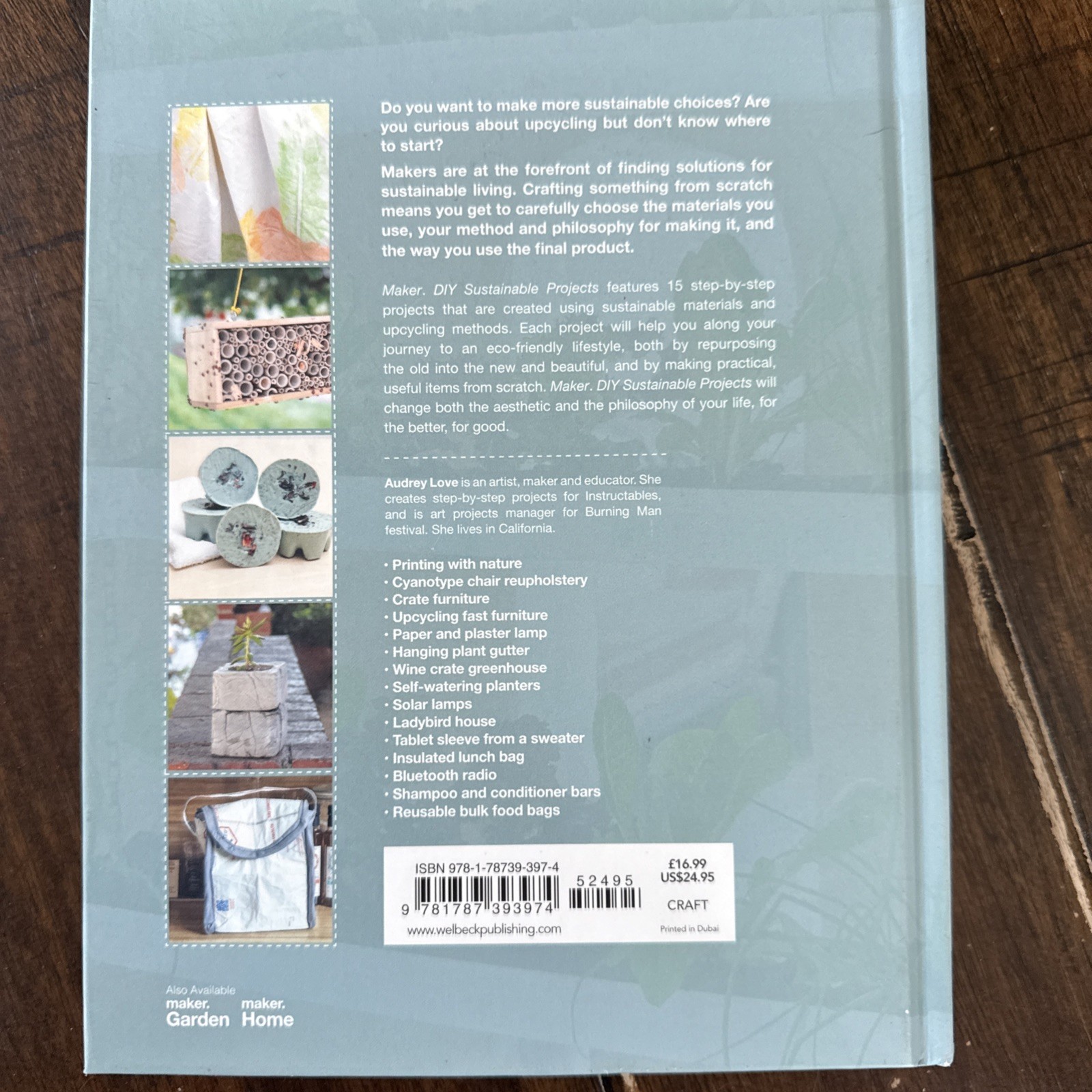 DIY Sustainable Projects : 15 Step-By-step Projects for Eco-friendly Living