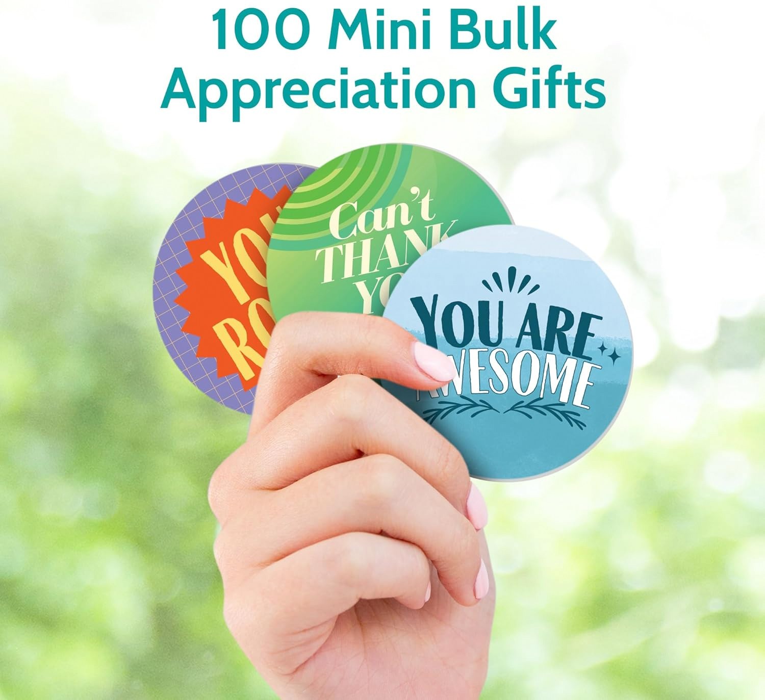 100 Appreciation Tokens Employee Teacher Nurse Gift Chips (1 pack,Appreciation)