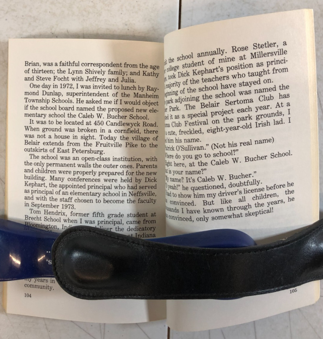 From Where I Stand by Caleb W. Bucher, 1988, E-42