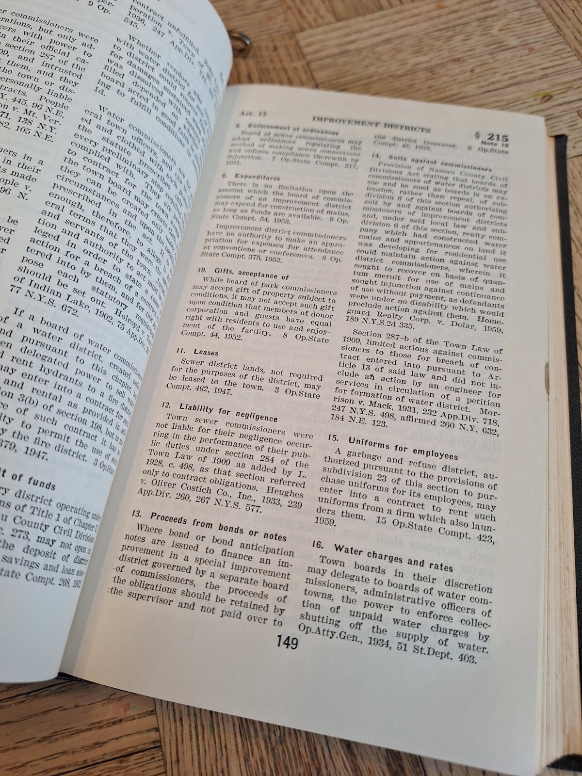 McKINNEY’S CONSOLIDATED LAWS OF NEW YORK ANNOTATED BOOK 61 TOWN LAW HARD COVER