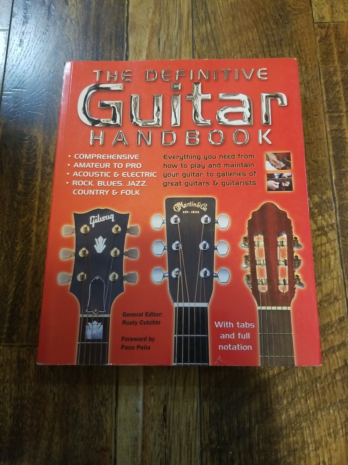 The Definitive Guitar Handbook by Cliff Douse, Sutherland 350 pages!