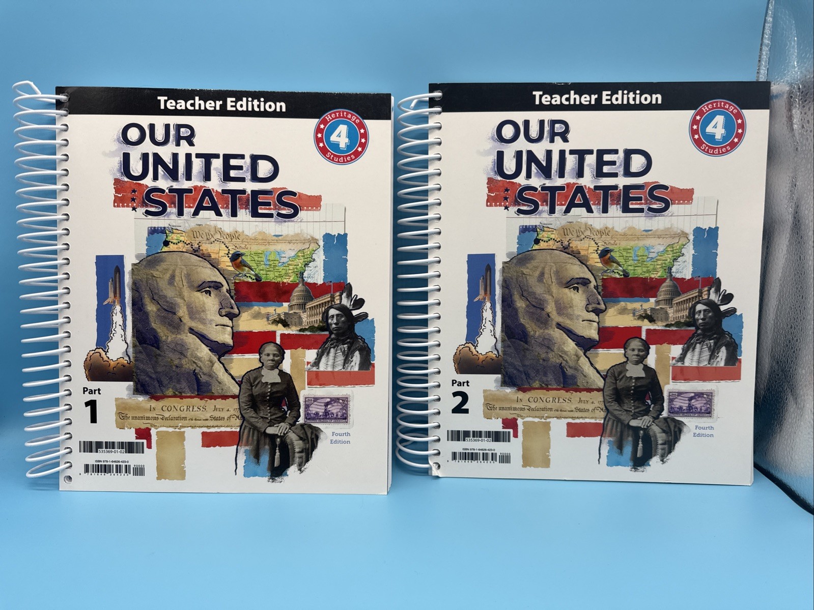 Bob Jones Our United States Heritage Studies 4 Set- 4th Grade History