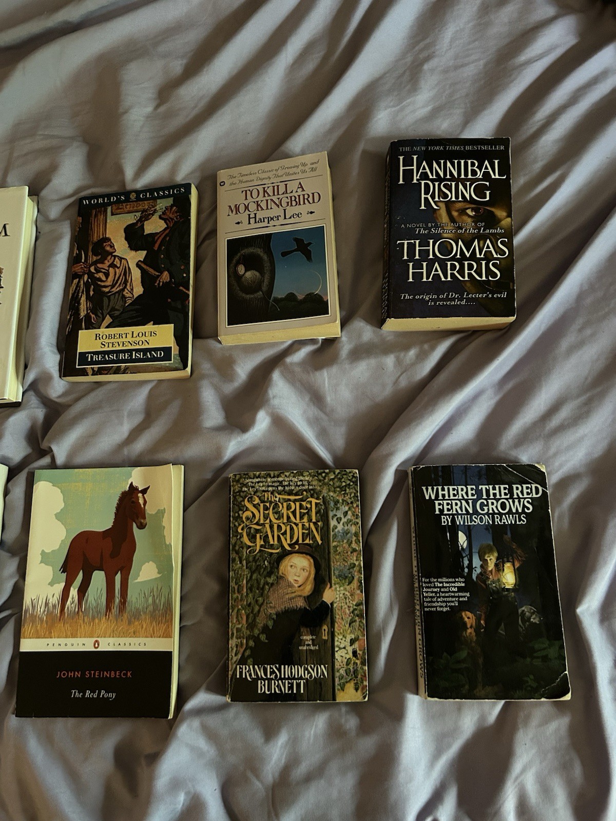 American Fiction Lot of Classics 10 books: Harper Lee, John Steinbeck, and more