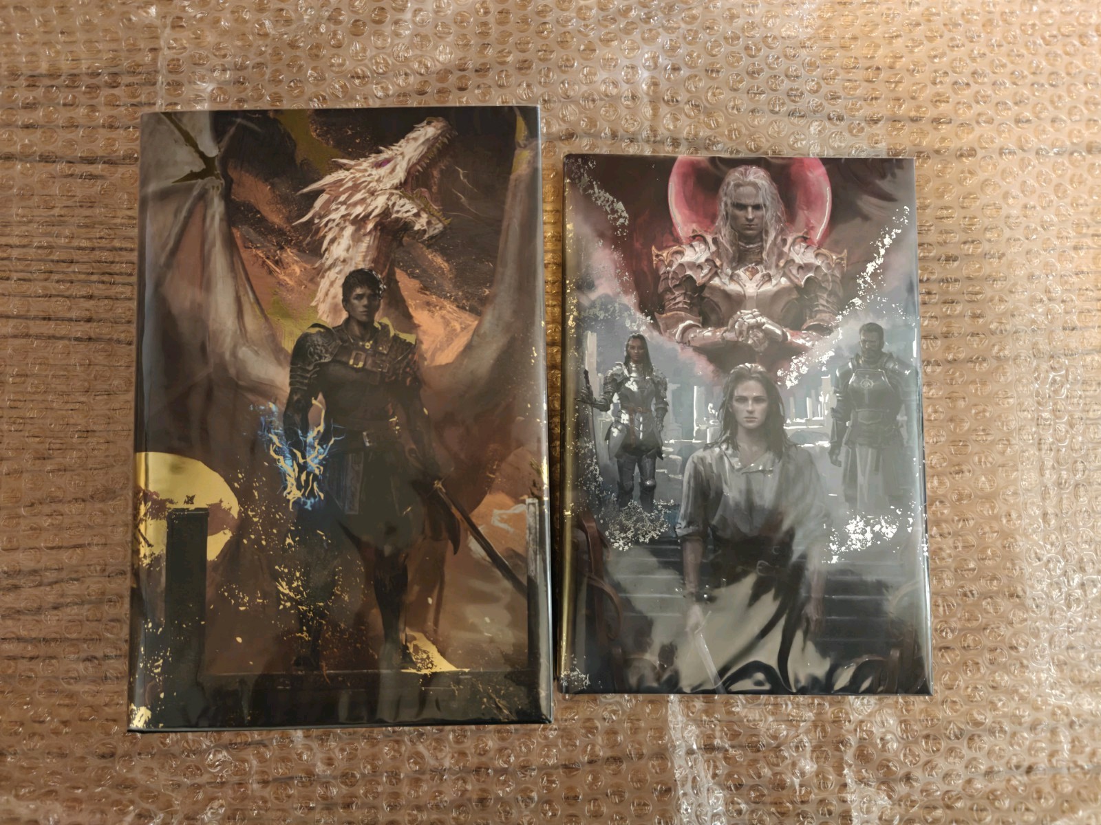 Broken Binding Of Blood and Fire & The Fall by Ryan Cahill (signed/numbered)