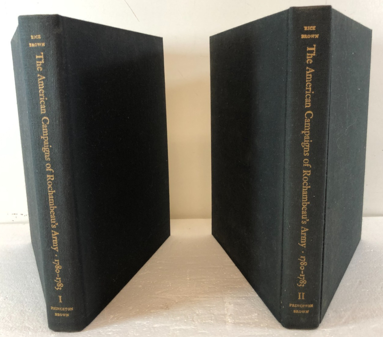 The American Campaigns of Rochambeau’s Army 1780-1783, Set of 2, 1972 E-105