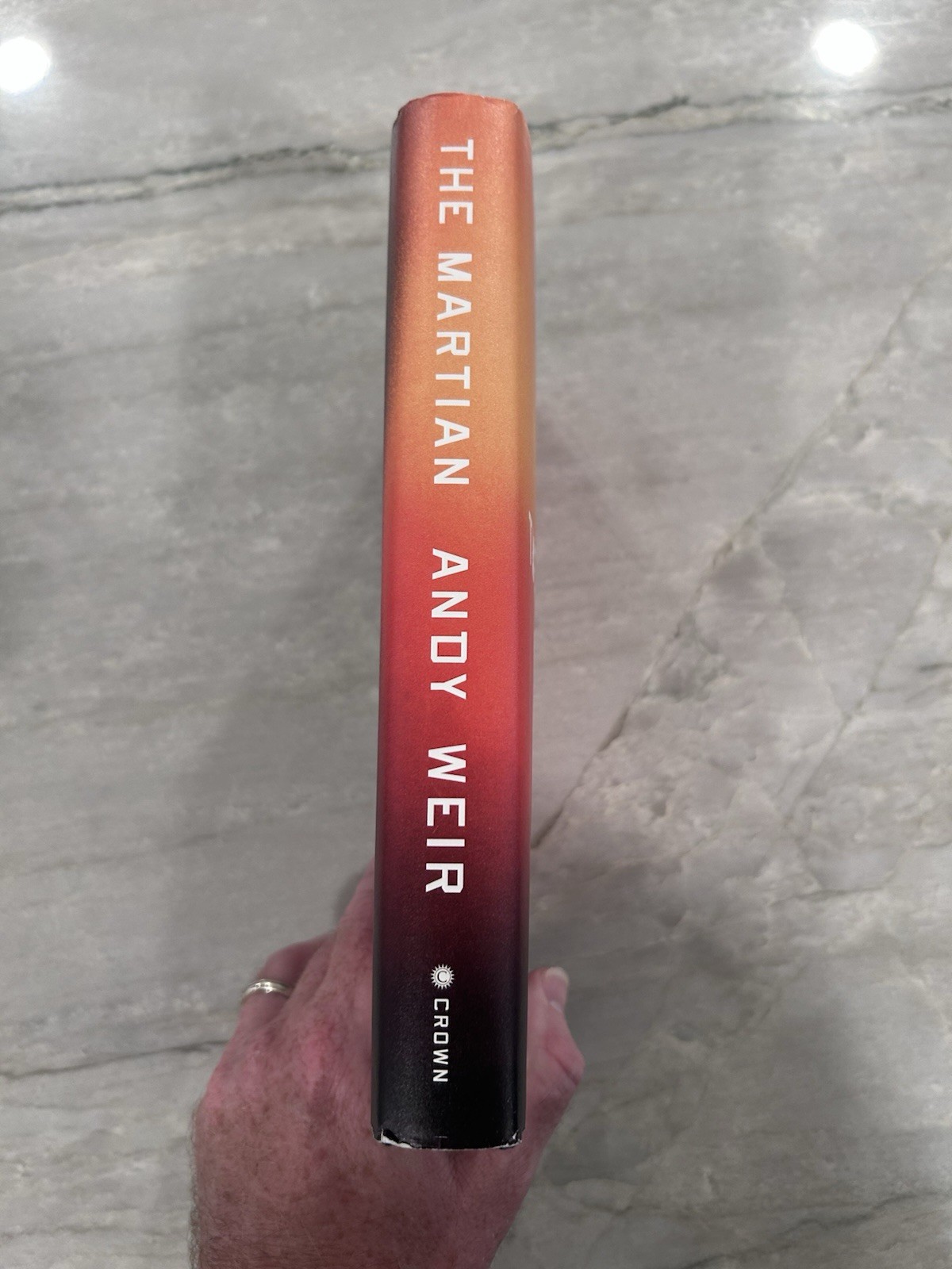 The Martian by Andy Weir (2014, Hardcover) First Edition/Late Print, VG, HC w/DJ