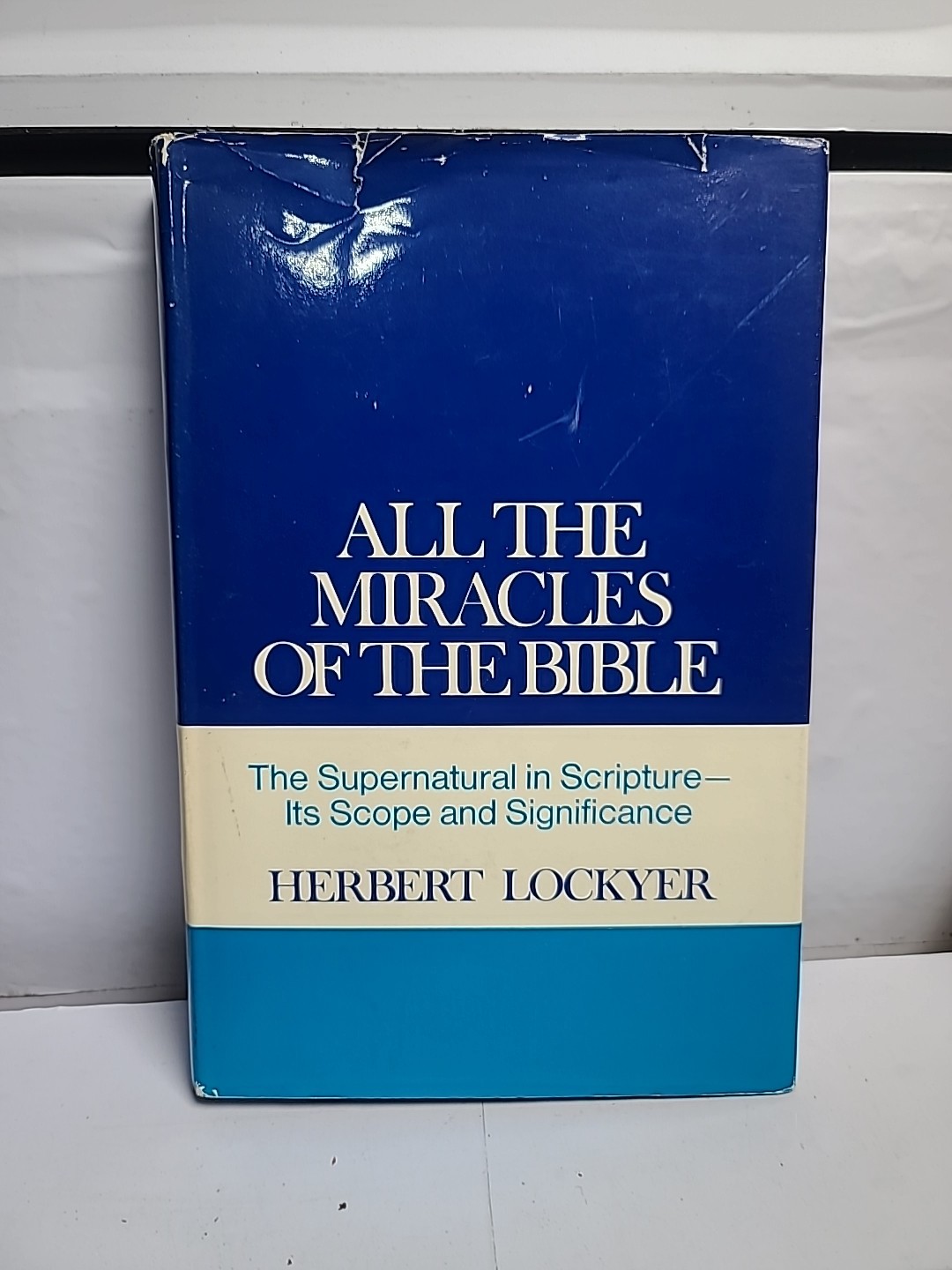 Herbert Lockyer Bible Study Lot 4 Books Zondervan All Series HC Theology