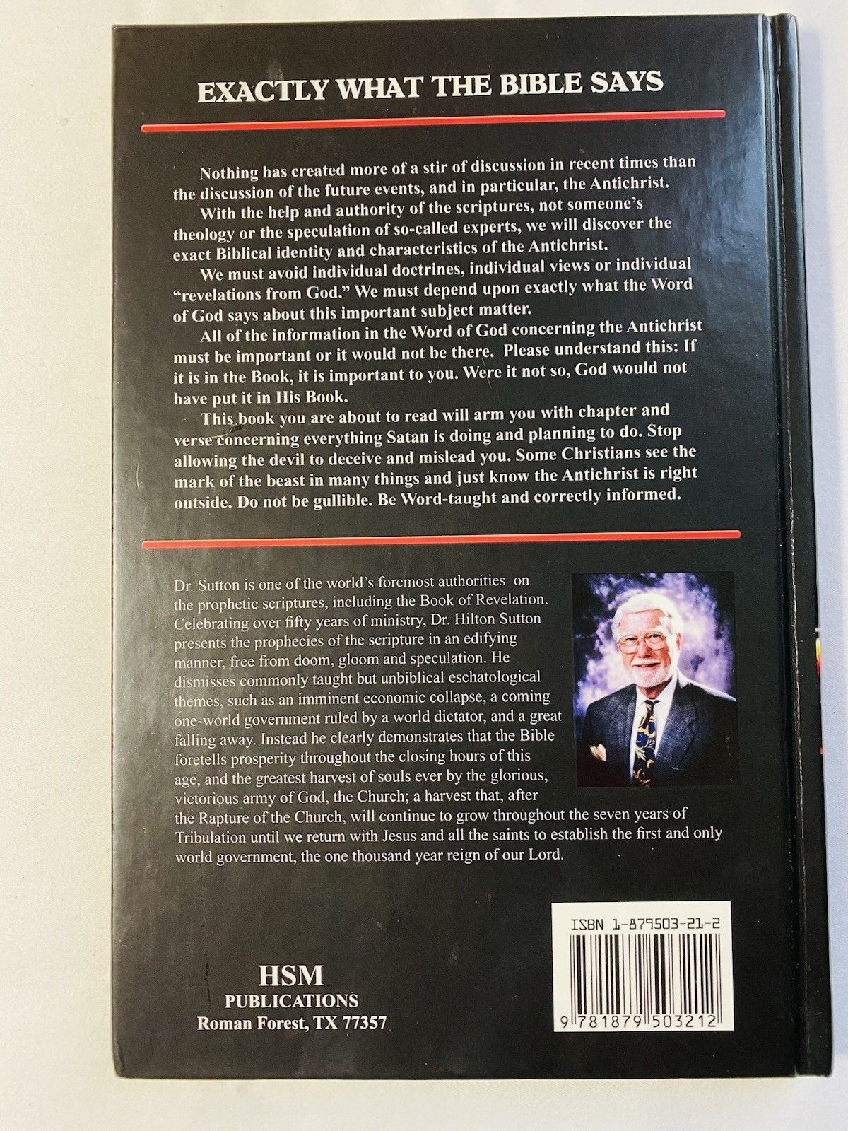 The Antichrist by Hilton Surton Th.D, Exactly What The Bible Says New
