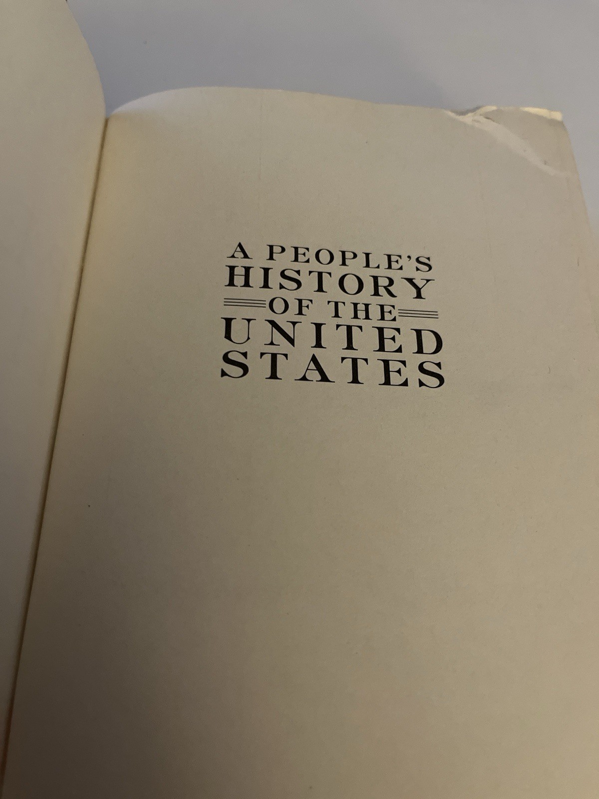 People’s History of the United States by Howard Zinn (2005, Trade Paperback)
