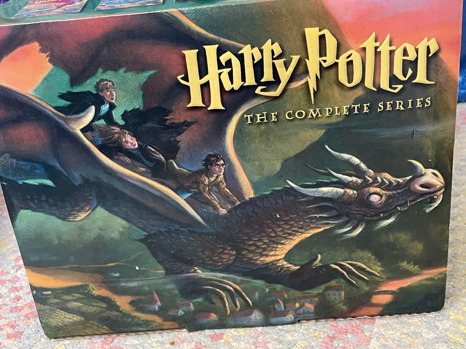 Harry Potter Paperback Boxset #1-7 by J. K. Rowling (2009, Hardcover)