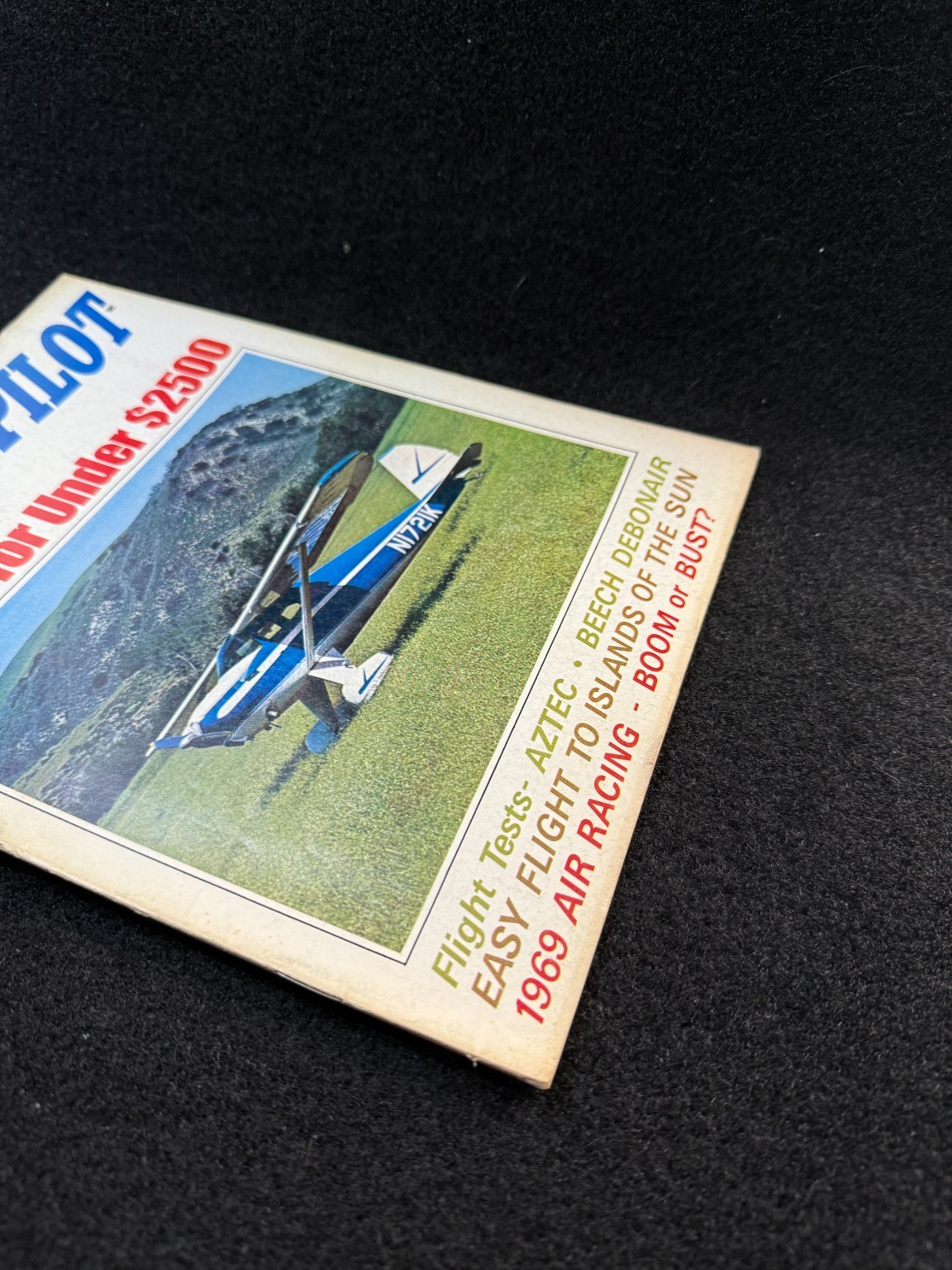 Plane & Pilot Magazine December 1968, Air Racing Vintage