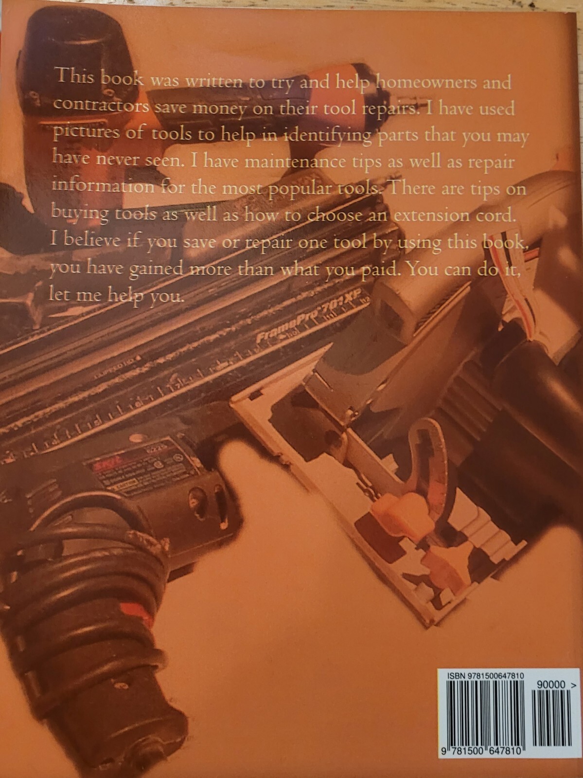 Tool Maintenance and Repair Guide by Brent Thompson (2014, Trade Paperback)