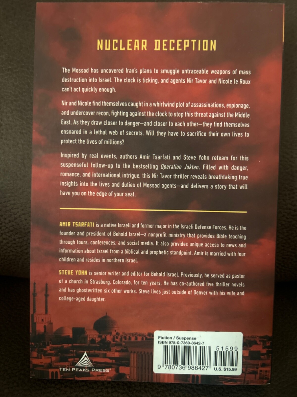By Way of Deception [A Nir Tavor Mossad Thriller]