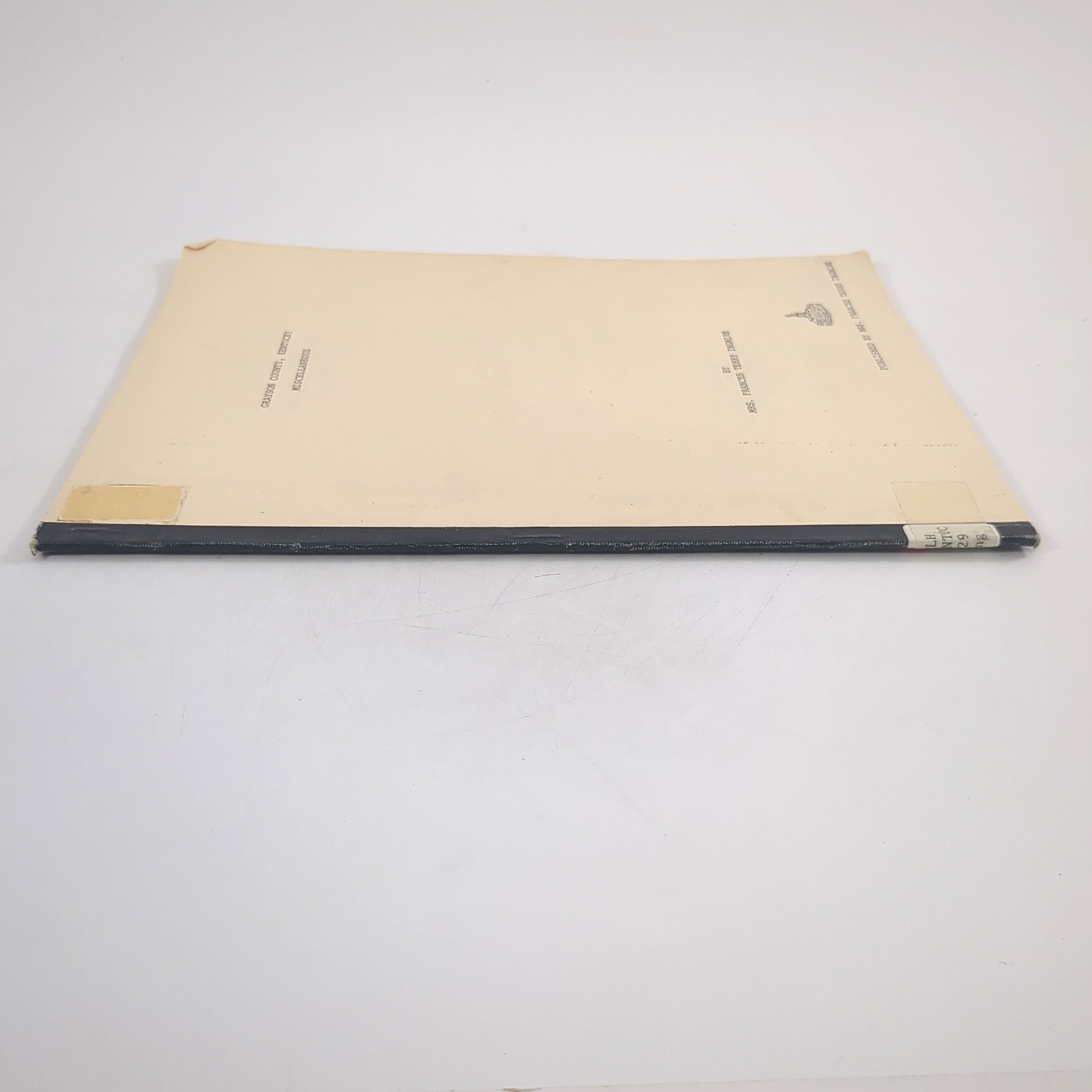 Grayson County Kentucky Miscellaneous Genealogy Paperback Book Ingmire 1980