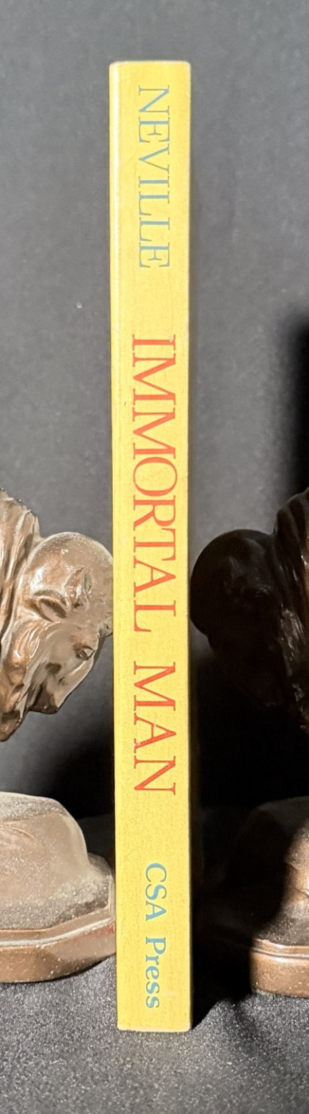 IMMORTAL MAN: COMPILATION OF LECTURES BY NEVILLE 1977 PB 1st Ed Broome Unity