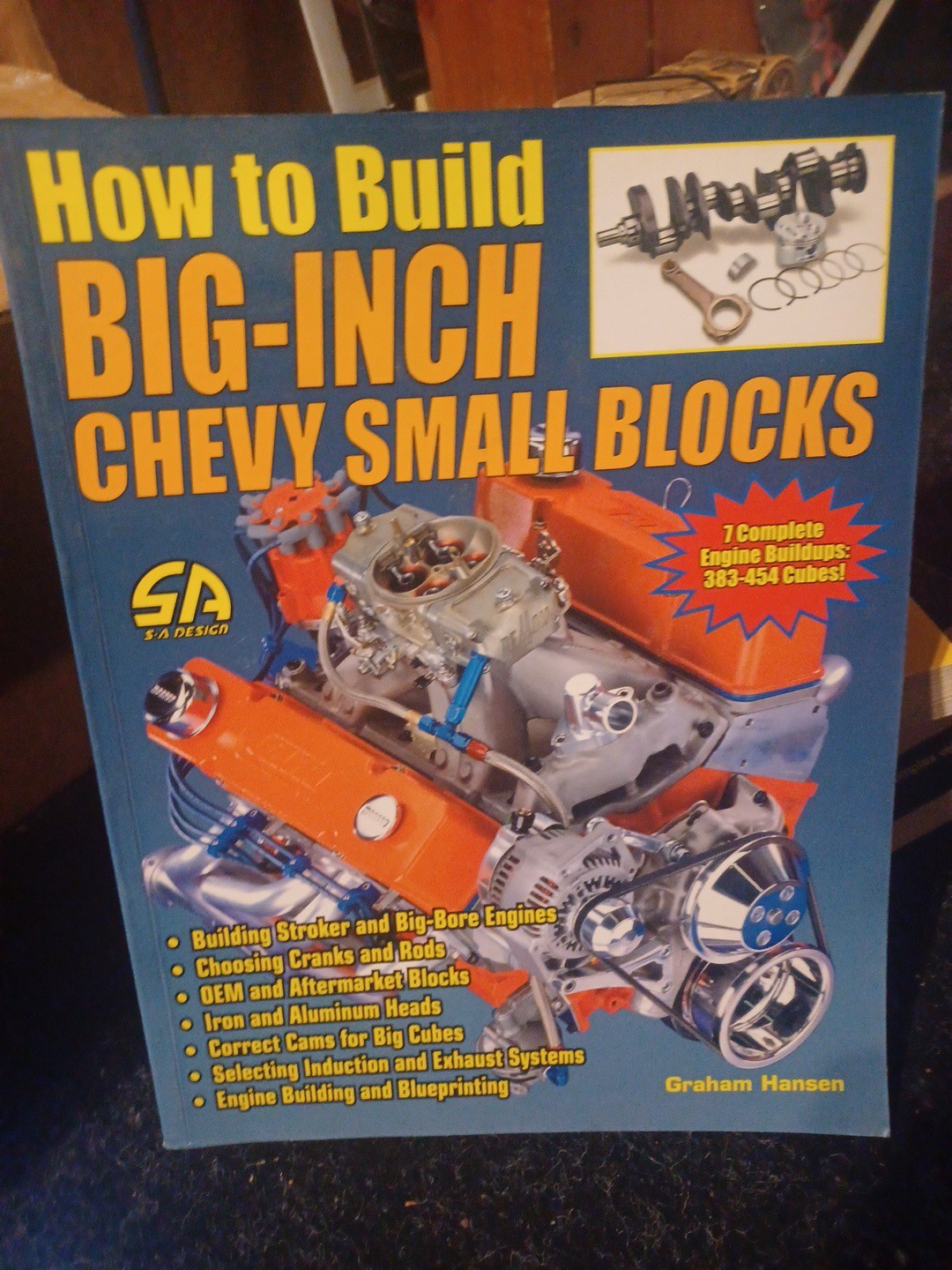 How to Build Big-Inch Chevy Small Blocks Paperback Graham Hansen