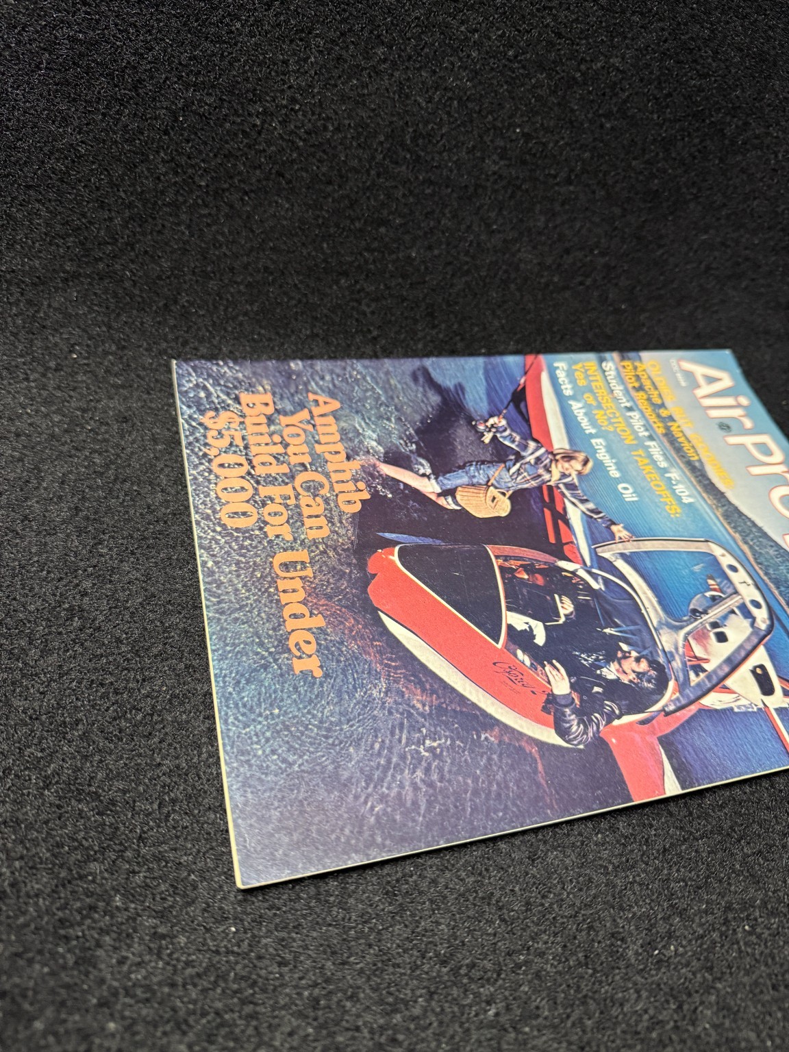 Air Progress Magazine April 1976 Aviation Aircraft Amphibious Plane Vintage