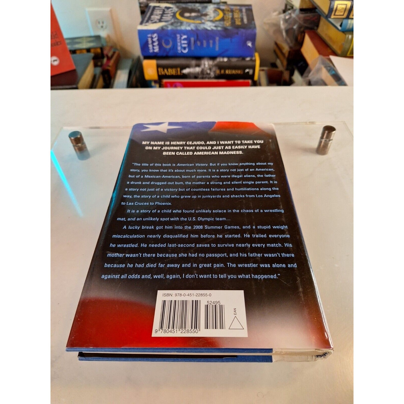 American Victory : Wrestling, Dreams, & a Journey Toward Home by Bill P. SIGNED