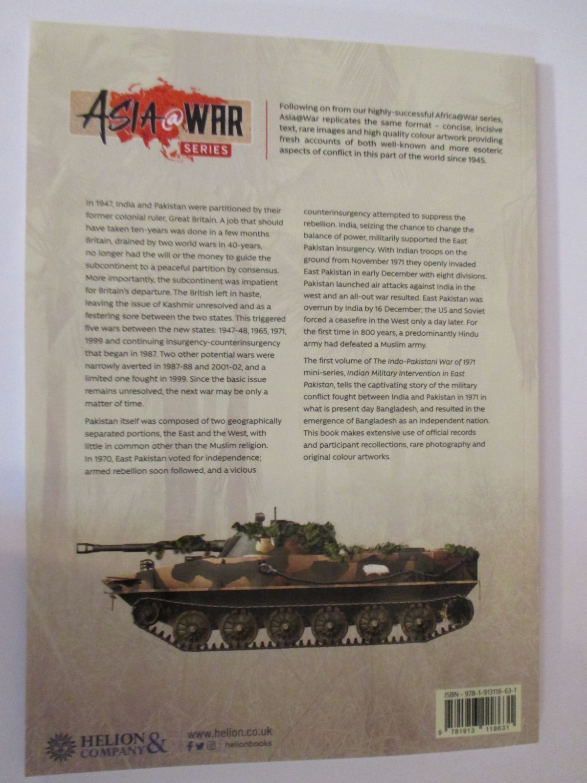 Indo-Pakistani War Of 1971 : Volume 1 – Indian Military Intervention Asia 18