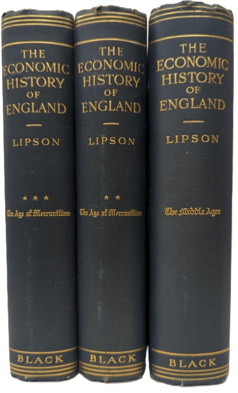 THE ECONOMIC HISTORY OF ENGLAND (3 VOLUME SET)