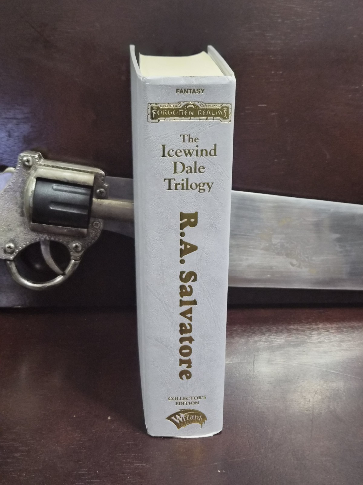 R.A. Salvatore Icewind Dale Trilogy 2000 1st 1st Signed Collector HCDJ LN WOTC