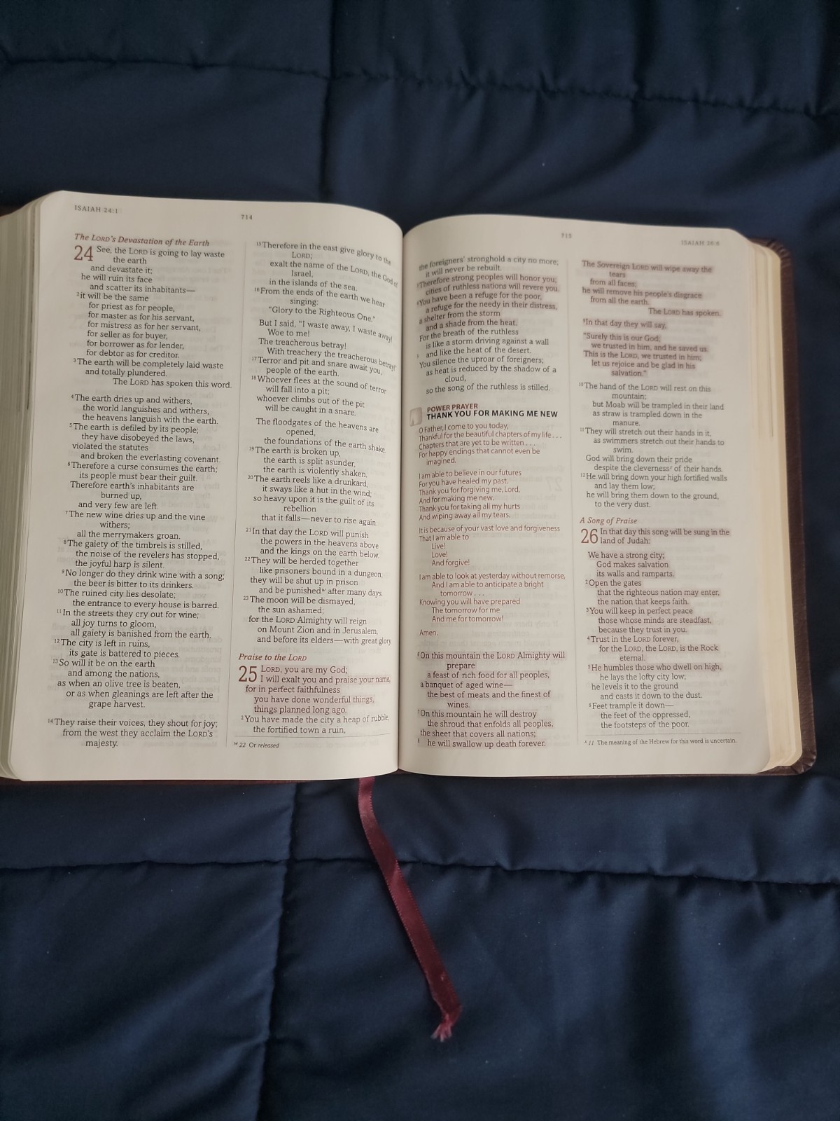 Power For Life Genuine Leather TNIV Study Bible