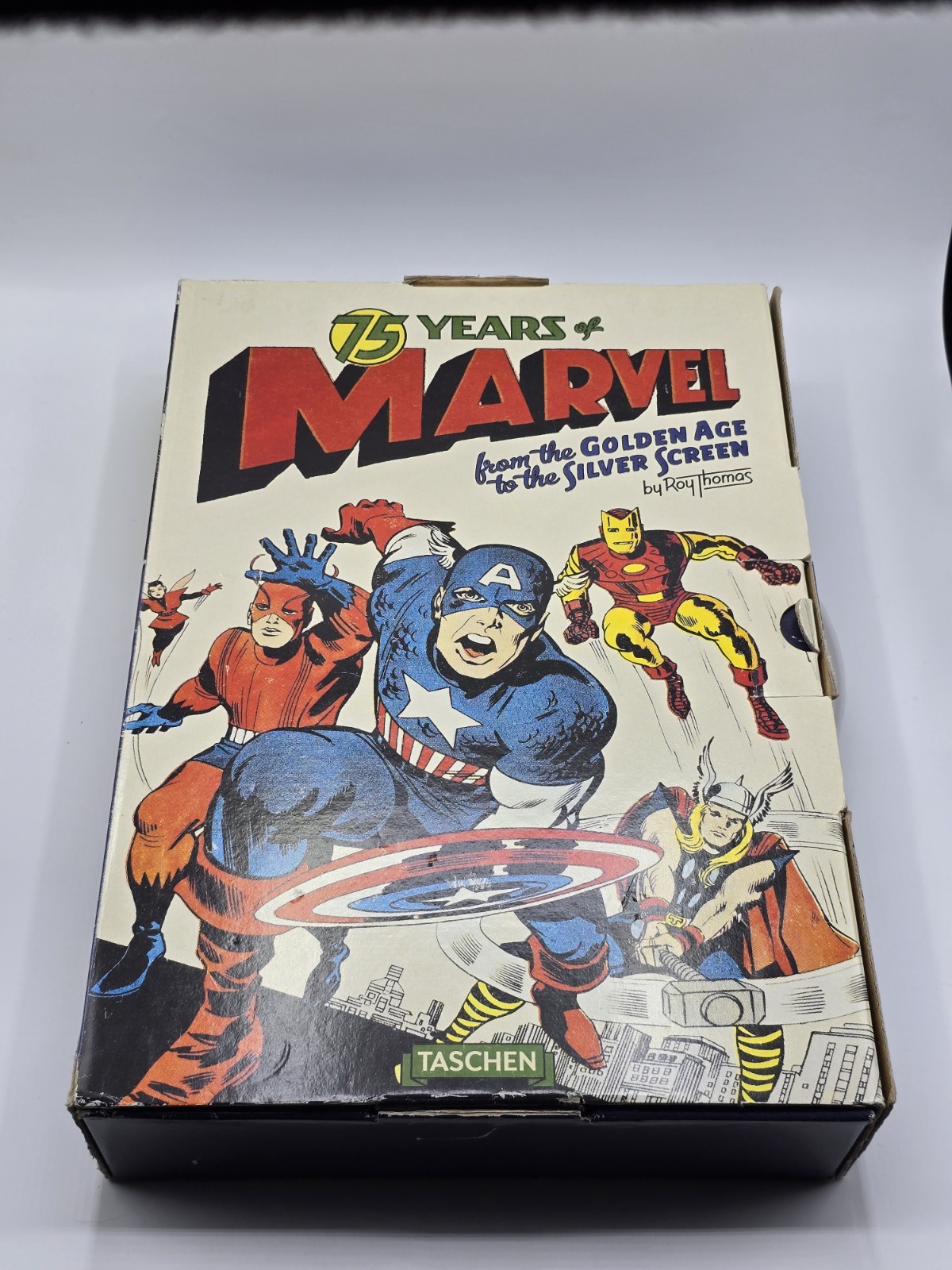 75 Years of Marvel Golden Age to Silver Screen Roy Thomas Taschen Hardcover XL