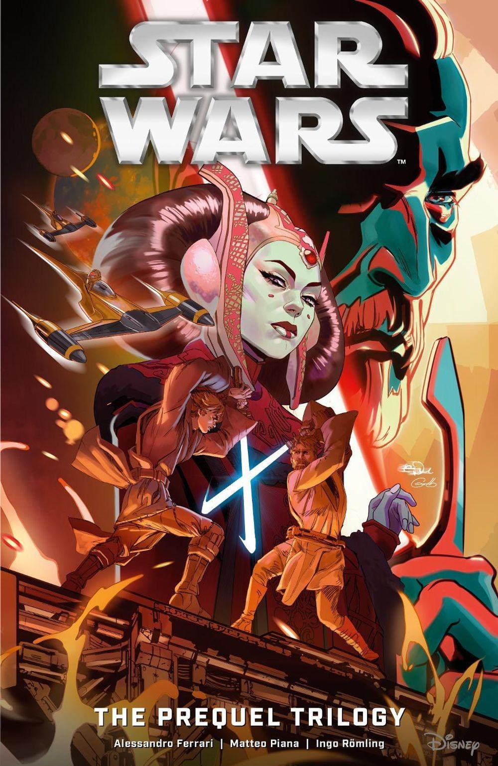 Star Wars: The Prequel Trilogy Graphic Novel by Alessandro Ferrari Paperback Boo