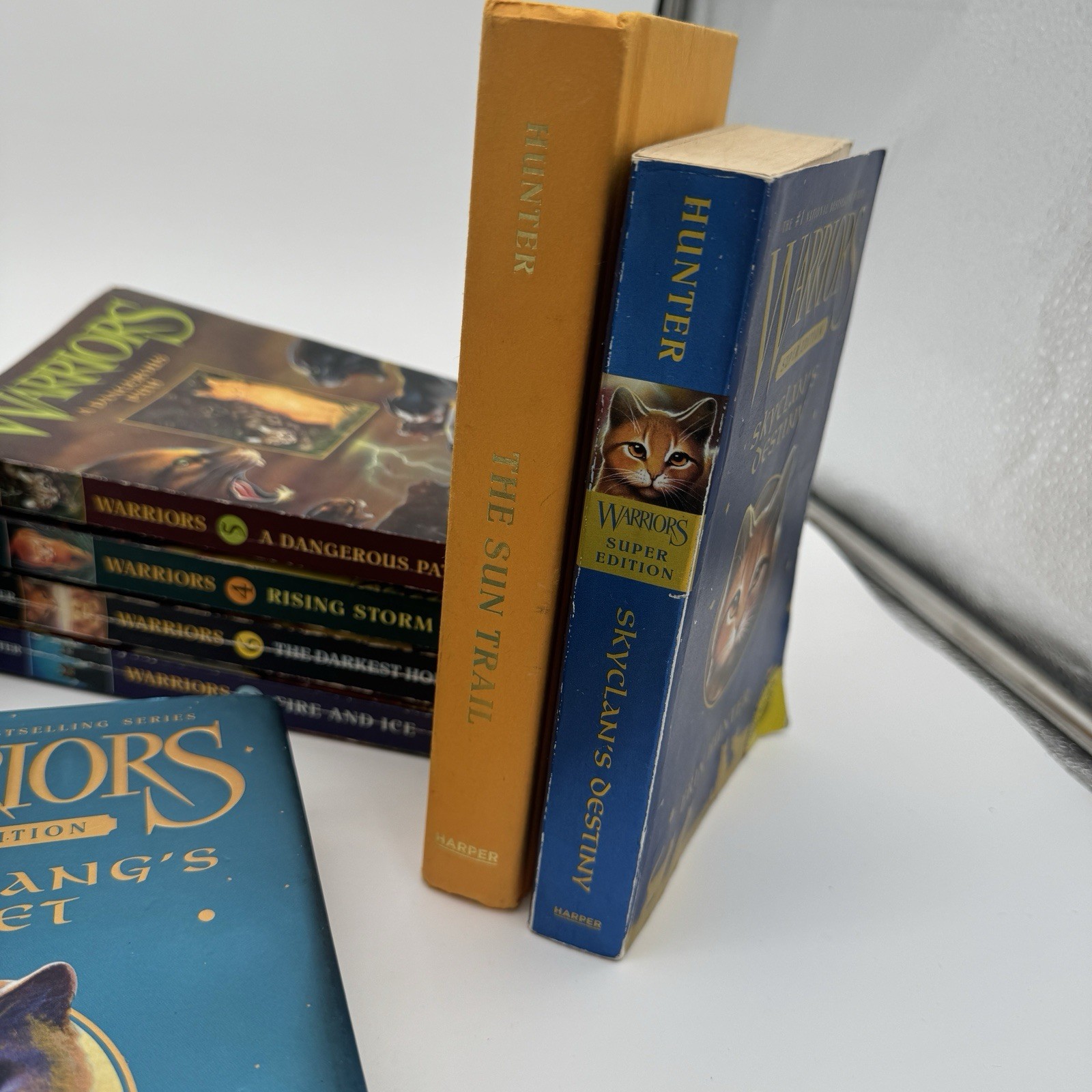 Warriors Erin Hunter Book Lot Of 17 Mixed Hardcover Paperback Super Editions