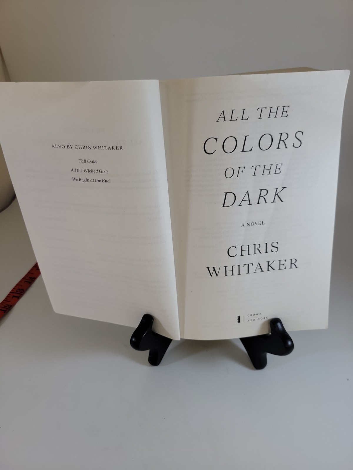 All the Colors of the Dark by Chris Whitaker PB
