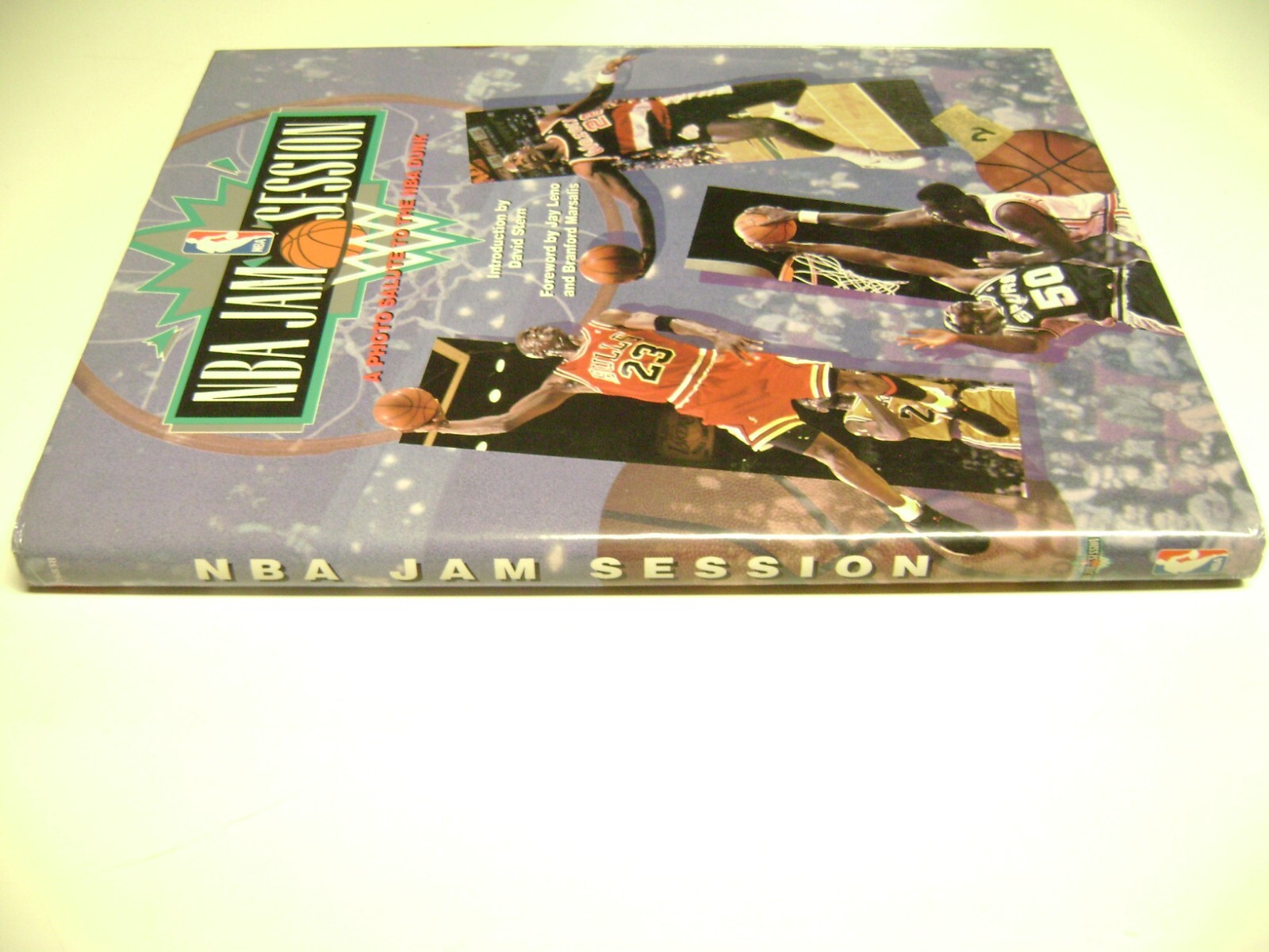 Huge 1993 Hardcover Book NBA JAM SESSION, Photo Salute to the Dunk, 168 pages