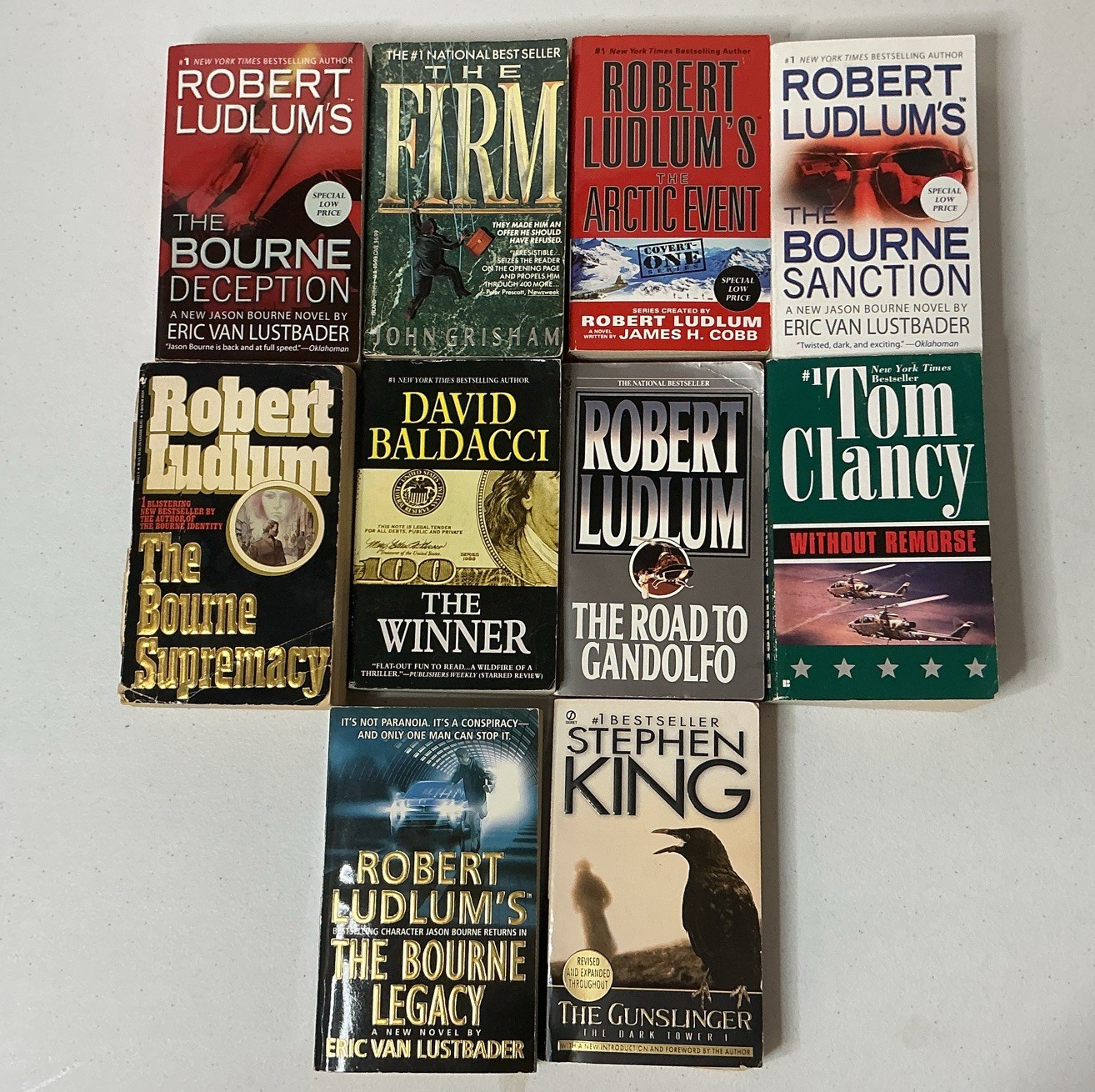 Vintage Paperback Mystery, Crime, Thriller, Sci-Fi Books Lot Of 20 ~ ACCEPTABLE